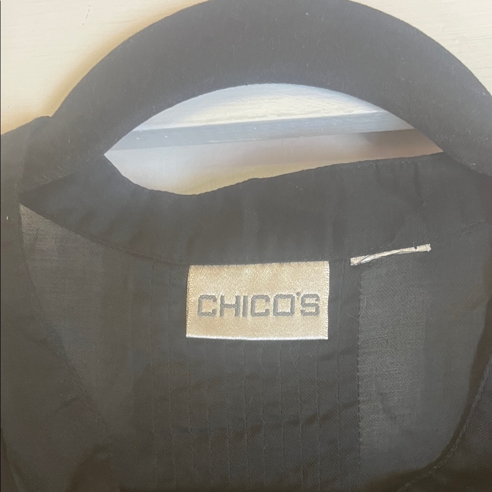 Chico's Black Sequin Ensemble Bundle, Tank & Tuni… - image 3